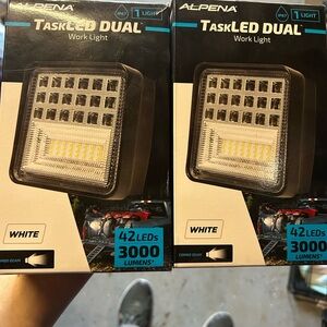 Alpena TaskLED Dual Work Light - White LED (Pair)